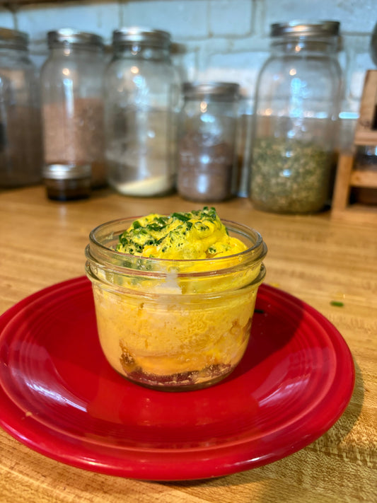 The 3 Minute Feta Soufflé