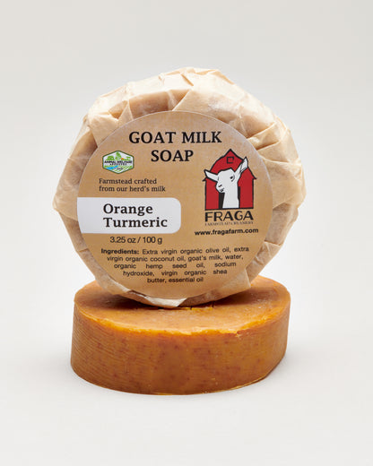 Goat’s Milk Soap - Orange Turmeric